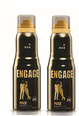 

Engage Fuzz Deodorant Spray Pack of 2 (150ml each) Deodorant Spray - For Men(150 ml, Pack of 2)
