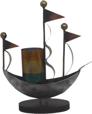 

Desert Overseas 1 Compartments Iron Pen Stand(Multicolor)