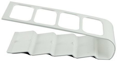 

Swarish 4 Compartments metal Metal remote holder(White)