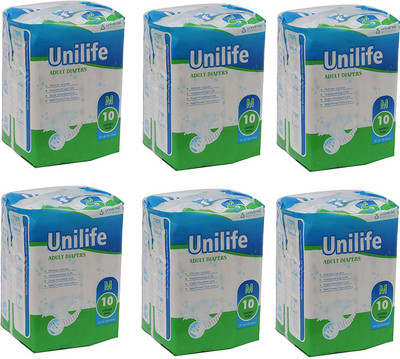 

Xerobic Unilife Adult Diapers - M(60 Pieces)
