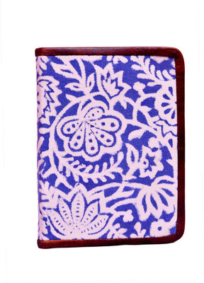 

MAKENSTYLECOLLECTION A5 Diary(Handcrafted Diary with bookmark, White, Blue, Brown), Blue;brown;white