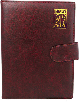 

Gathbandhan Regular Diary(2018, Brown)