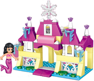 

Montez Happy Princess 99 Pcs 37004 Pink DIY Blocks Set Doll House(Multicolor)