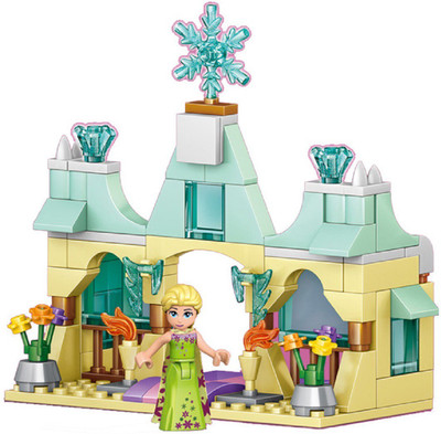 

Montez Happy Princess 98 pcs 37004 Green DIY Block Set Doll House(Multicolor)