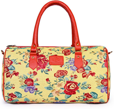 

The Clownfish Floral Series Travel Duffel Bag(Yellow)