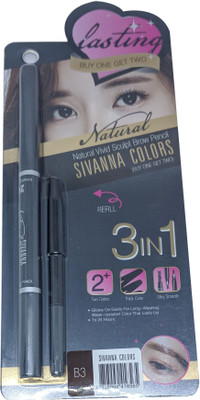 

Sivanna Natural Vivid Sculpt Brow Pencil(B3)