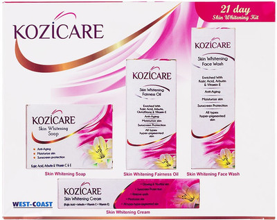 

West Coast Kozicare Skin Whitening Kit 100 ml