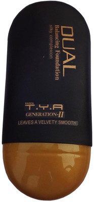 

KASCN DUAL BALANCING FOUNDATION T.Y.A GENERATION- II SILKY COMPLEXION. Foundation(BEIGE)