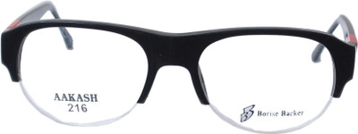 

Borise Backer Half Rim Oval Frame(52 mm