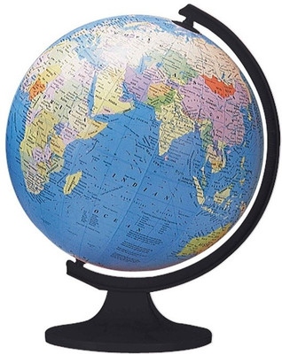 

Mapsofindia Laminated Political Globe 20 cms - Educational/ World Globe / Home Decor / Office Decor DESK & TABLE TOP Political World Globe(20 Blue)