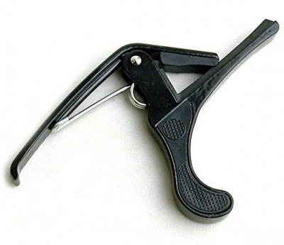 Ebullient Art Spring Guitar Capo(Black)