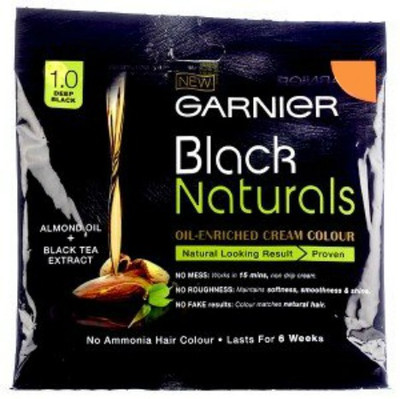 

Garnier Black Naturals Hair Color(Deep Black 1.0)