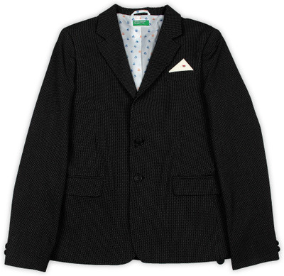 

United Colors of Benetton Full Sleeve Solid Baby Boys Jacket, 100