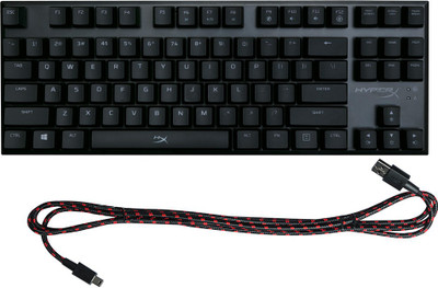 

HyperX Alloy FPS Pro Tenkeyless Mechanical Cherry MX Red Wired USB Gaming Keyboard(Black)