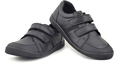 

FeetScience Boys Velcro Sneakers(Black