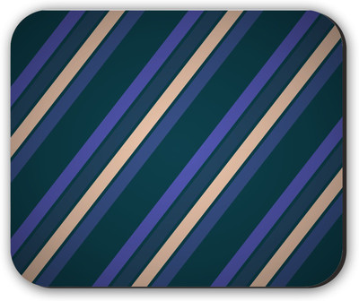 

Fantaboy Blue D Strip Printed Mouse Pad Mousepad(Multicolor)