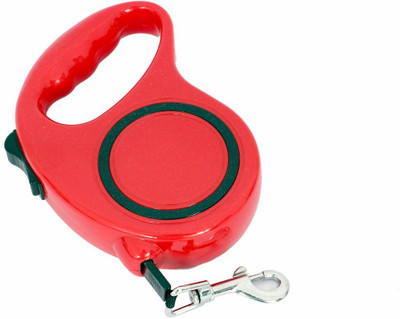 SRI Automatic Pet Retractable Dogs Lead Strap Leash 300 cm Dog Strap Leash(Red)