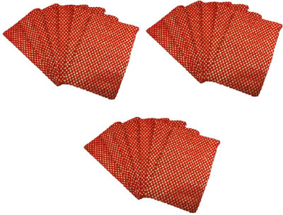 

Addyz Pack of 21 Pieces Bridal Gifting Suhag Pitar Bag Return Gifting Pouch Pouch(Red)