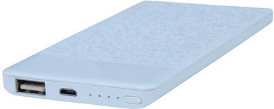 

CRAWL 6000 mAh Power Bank (Light Weight Easy To Carry, Ultra Portable Battery Charger)(wave white, Lithium-ion)