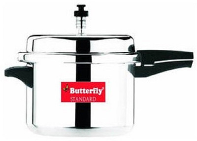 

Butterfly STANDARD ALUMNIUM 10 L Pressure Cooker(Aluminium)