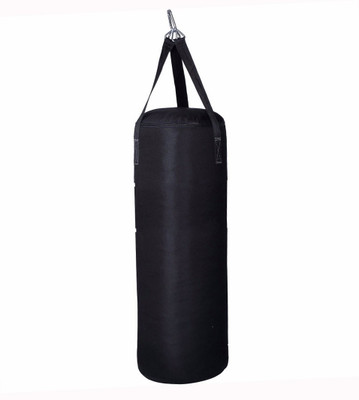 

PEANA ONLINE SERIES : 4.5 FEET LONG , UNFILLED , BLACK COLOR , SRF STANDARD MATERIAL WITH HANGING STRAPS Hanging Bag(4.5, 54 kg)
