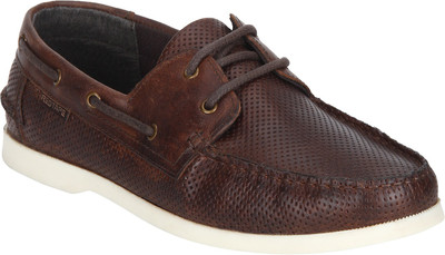

Red Tape Men Leather Casuals For Men(Brown, D.brown