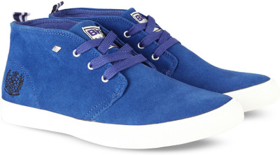 

British Knights DEVON MID Mid Ankle Sneaker For Men(Blue, Royal blue