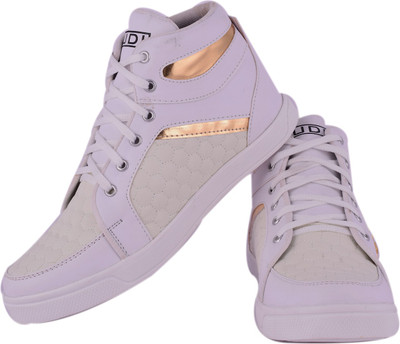 

Footfit Stylish Sneakers For Men(Multicolor, White