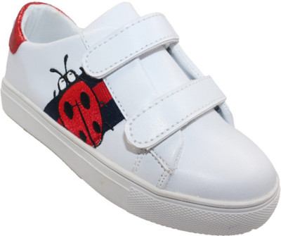 

Vwalk White Red Sneaker Shoes For Women Sneakers For Women(White