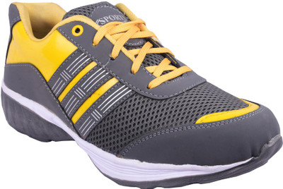 

GLOBIA Sports Shoes Running Shoes For Men(Grey