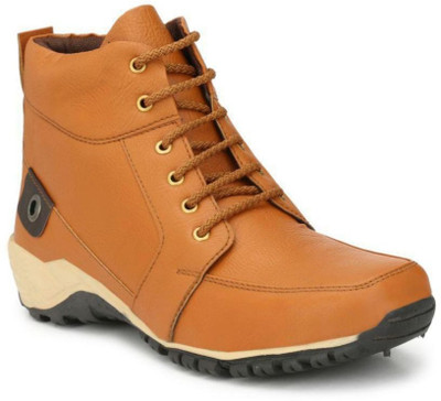 

FOOTIND HIKER-X CASUAL EDITIONS Boots For Men(Tan, Beige