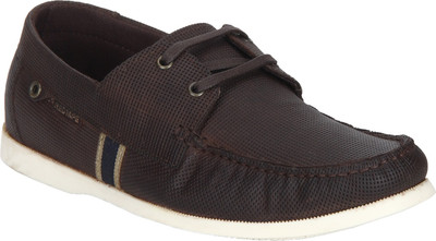 

Red Tape Men Leather Boat Shoes For Men(Brown, D.brown