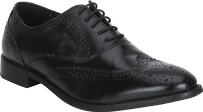 

Red Tape Men Leather Formal Brogue Oxford For Men(Black
