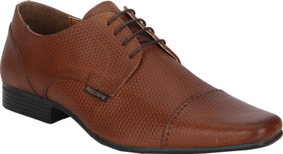 

Red Tape Men Leather Formal Toecap Derby For Men(Brown, Tan