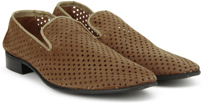 

Versace 19.69 Italia Slip On For Men(Brown, Tabacco