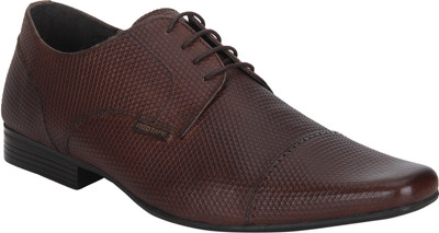 

Red Tape Men Leather Formal Toecap Derby For Men(Brown