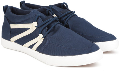

Provogue Canvas Shoes For Men(Navy, Off White