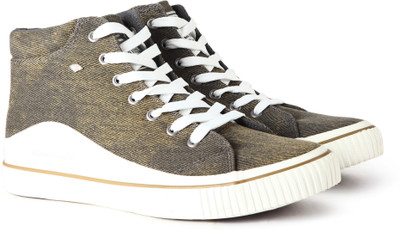 

British Knights GOLF Mid Ankle Sneaker For Men(Brown, Lt brown