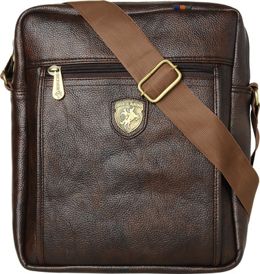 

Buckaroo Men Casual Brown PU Sling Bag