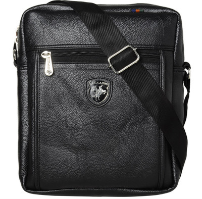 

Buckaroo Men Casual Black PU Sling Bag