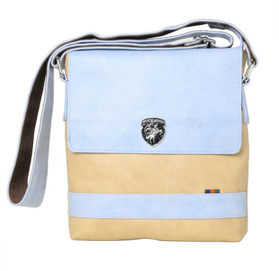 

Buckaroo Men Casual Beige PU Sling Bag
