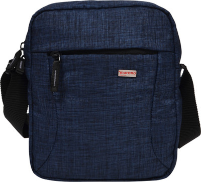 

Murano Men & Women Casual Blue Polyester Sling Bag