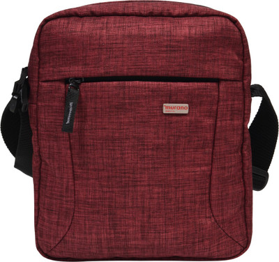 

Murano Men & Women Casual Maroon Polyester Sling Bag