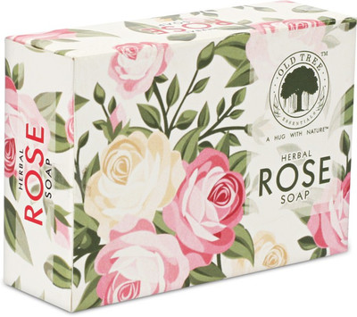 

Old Tree Herbal Rose Soap(480 g, Pack of 4)