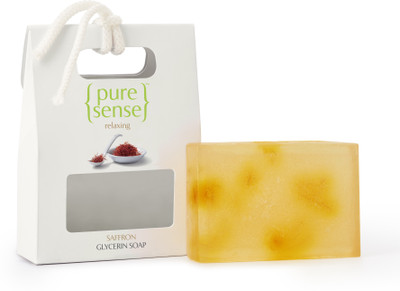 

PureSense Saffron Glycerine Soap, 100gms(100 g)