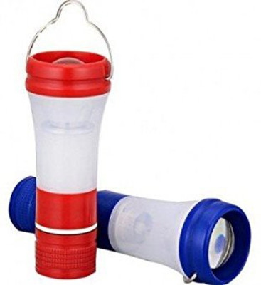 

Digchika Portable Mini Lantern with Focus Torch E 135 LED 3 Modes Emergency Tool Tent Lamp Torch(Multicolor)