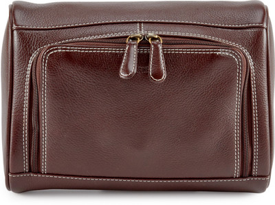 

Calfnero T-03 Travel Shaving Bag(Brown)