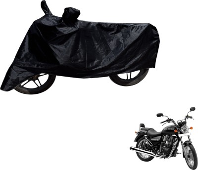 MOCKHE Two Wheeler Cover for Royal Enfield(Thunderbird 350, Black)