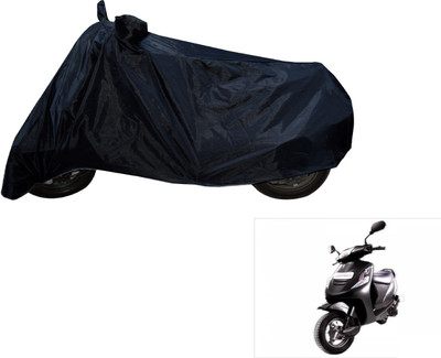 Flipkart SmartBuy Two Wheeler Cover for Mahindra(Kine, Black)
