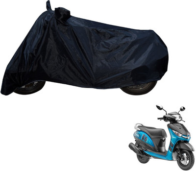 MOCKHE Two Wheeler Cover for Yamaha(Alpha, Black)